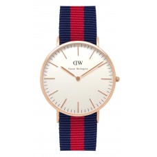 Daniel Wellington Oxford Watch NATO Rose 40mm _0101DW_DW00100001